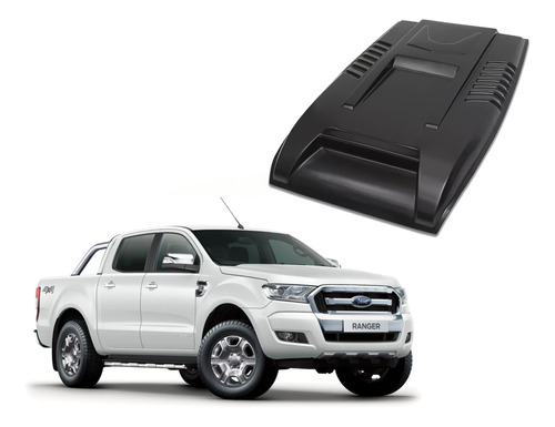 Moldura Modificacion Capot Ford Ranger 2013-2020