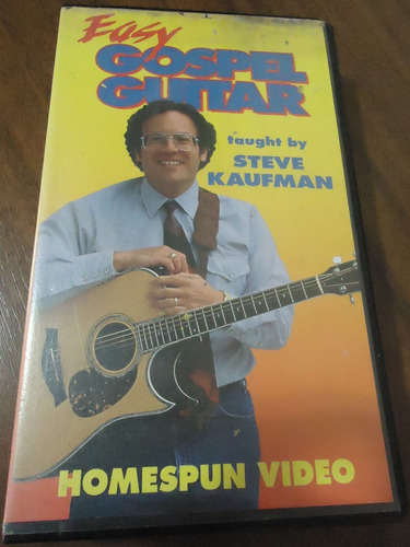 Imagem 1 de 4 de Steve Kaufman Easy Gospel Guitar Amazing Grace Vhs