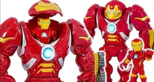 Super Hero Armadura Hulkbuster Iron Man Figura De Accion 12