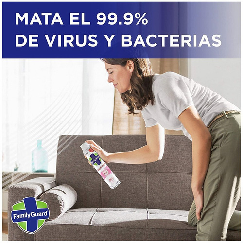 Family Guard Desinfectante Superficies Y Ambientes Aerosol
