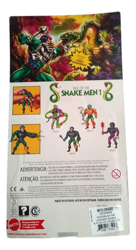 Mattel Masters Of Universe Man-at-arms Garra De Serpiente (Usado)