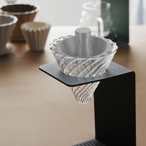Filtro De Café Cono Dripper Portable Reutilizable, Gris