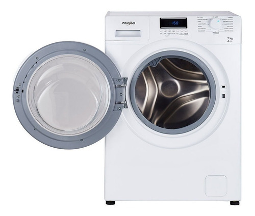 Imagen 2 de 6 de Lavarropas automático Whirlpool WNQ07AB blanco 7kg 220 V