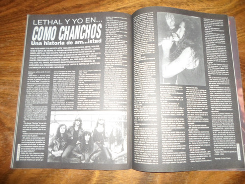 Madhouse 36 Sepultura Vibrion Lethal Alice In Chains (Usado)
