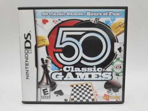 Capa 50 Classic Games Original Para Nintendo Ds (Usado)