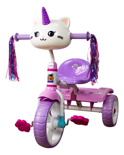 Triciclo Apache Gato 3d C/cajuela