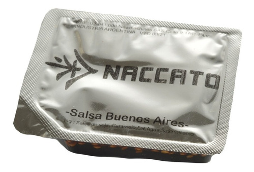 Blister Salsa Buenos Aires Naccato - 40g X 180u