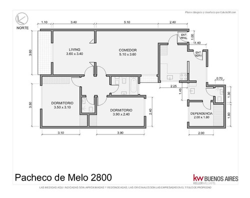 Imagen 3 de 20 de Departamento - Recoleta