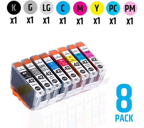 Reemplazo Intactech Para Canon Pixma Cli42 Cli42 Pro-100 Car