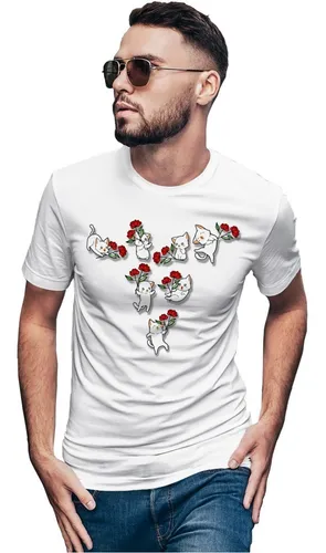 Camisetas con flores para hombre hotsell