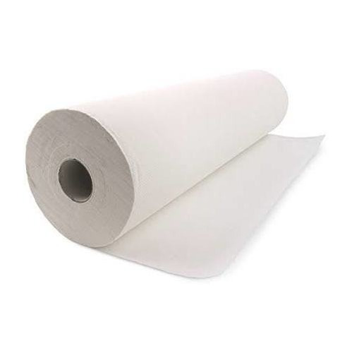 Rollo Blanco Desechable Para Camilla 0.90x100 Metros