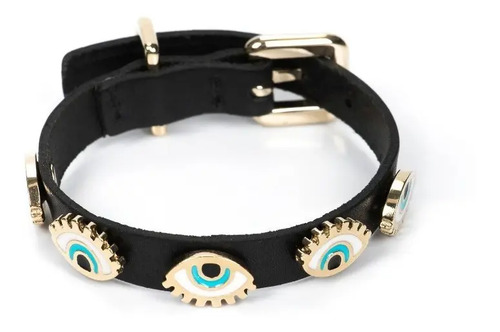 Vélez Manilla De Cuero Para Mujer Pulsera De Ojos | Cuotas sin interés