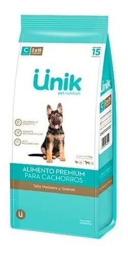 Unik Perro Cachorros  Raza Med/grande  X 3 Kg. Vetsabuesos