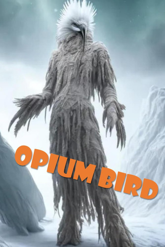 Libro: Opium Bird Erosion Bird Notebook; 100 Pages 6 X 9 N