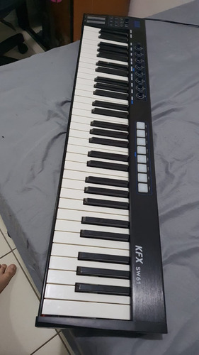 Controlador Midi Usb Kfx Sw61 + Suporte Stay Slim 1100 (Usado)
