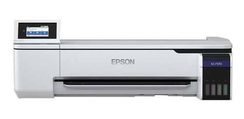Imagen 1 de 2 de Impresora a color simple función Epson SureColor F570 blanca y negra 100V/240V