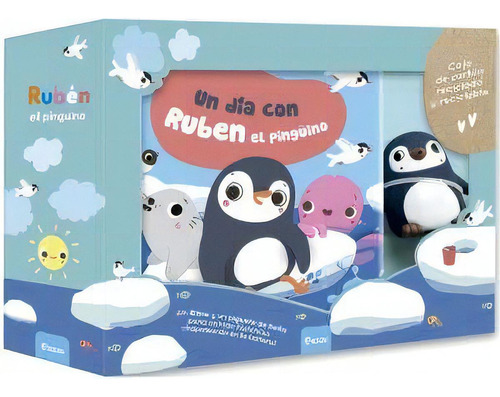 Libro De Baãâo Un Dia Con Ruben El Pinguino Ecologico, De Martinez, Sigrid. Editorial Auzou En Español