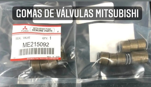 Juego Gomas De Valvula Mitsubishi Canter 4d31/4d34/4d34t#