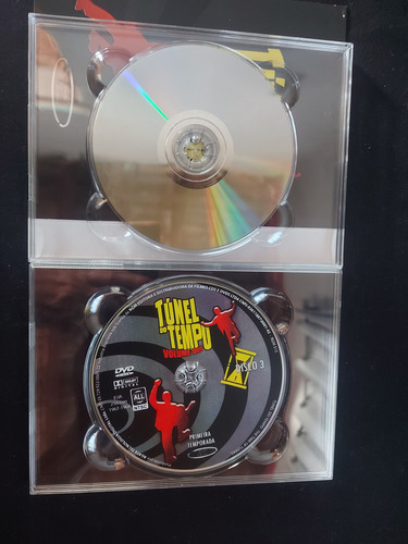 Box 4 Dvds Túnel Do Tempo Vol.2 Primeira Temporada Original