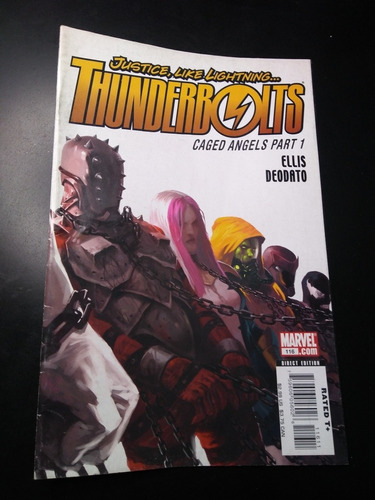 Thunderbolts #116 Marvel Comics En Ingles Historietas 