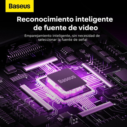 Adaptador Baseus Switch Hdmi Bidireccional 2 En 1 Smart 4k