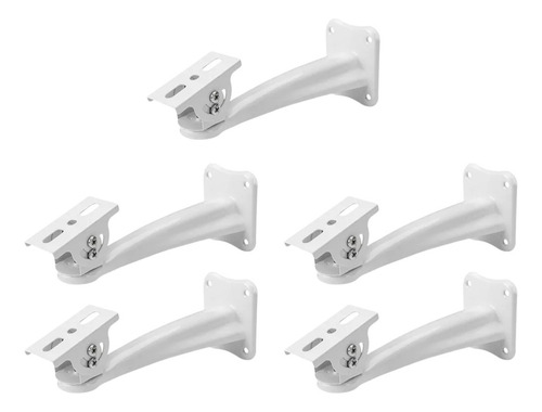 Pack 5 Unidades Soporte Para Camara Seguridad De Metal