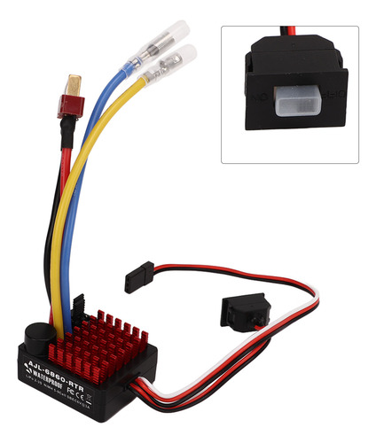 Electronic Esc Ajl 6860 Rtr Rc Car Brushed 60a Waterproof