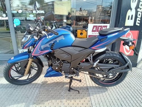 Imagen 15 de 22 de Moto Tvs Rtr 200 Fi Abs New Model Retira Cn Defensas De Regl