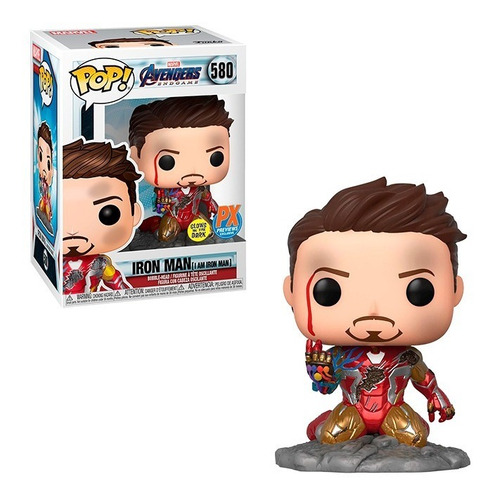 Funko Pop! Marvel: I Am Iron Man #580 Exclusivo Px