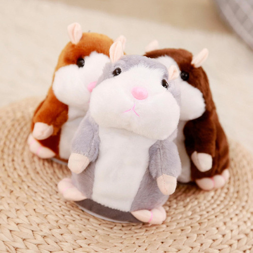 Hámster Que Habla Repite Lo Que Dices Peluche Electrónico