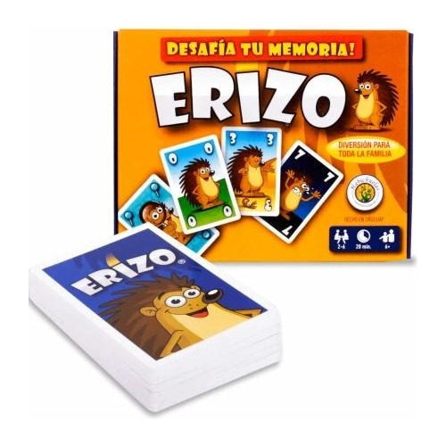 Juego De Mesa/caja Erizo Habichuelas, Cartas