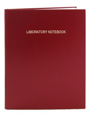 Bookfactory Lab Notebook - Laboratory Notebook - 168 Páginas
