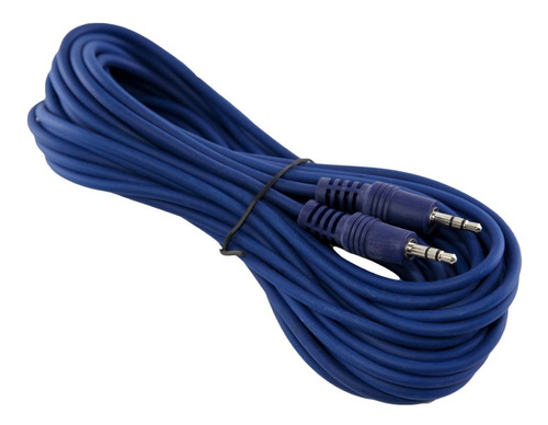 Cable Audio 8 Mts Mini Plug 3.5 A 3.5mm Stereo Lujo Led Htec