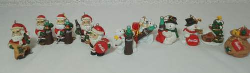 Adornos Navidad Coca Cola Coleccion Precio X 11 Rojo Navidad (Usado)