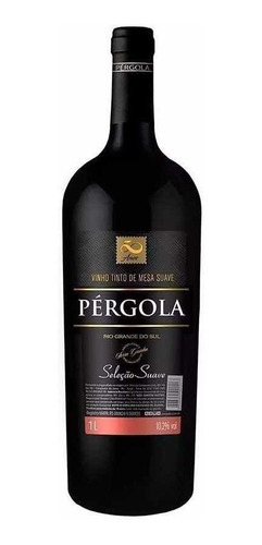 Vinho Pergola Tinto Suave Nacional 1 Litro - Original