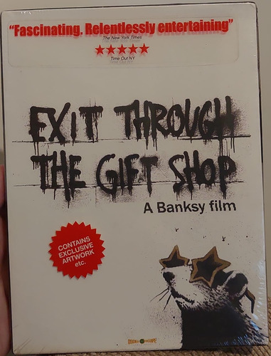 Dvd Exit Through The Gift Shop - Lacrado (Usado)