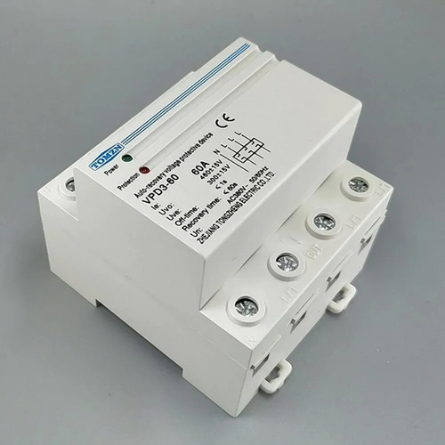 Relé Sobre Bajo Voltaje Trifásico Vpd3-60 Auto Re Conectador