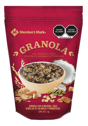 Granola C/ Probióticos Coco Almendra **envío Gratis **