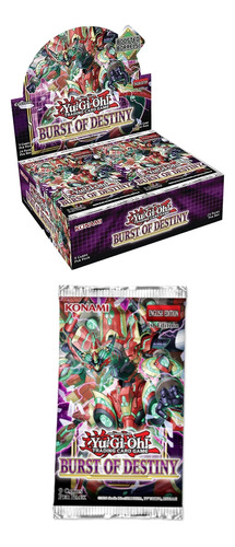 Juego De Cartas Yugioh Burst Of Destiny Box Original 