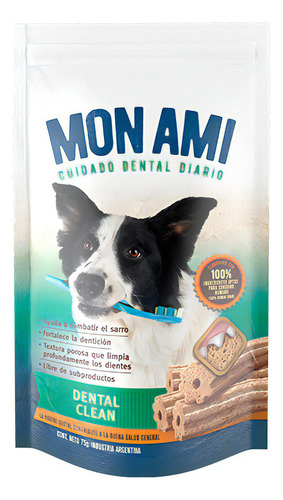 Snack Para Perros Mon Ami Dental Clean S 75gr