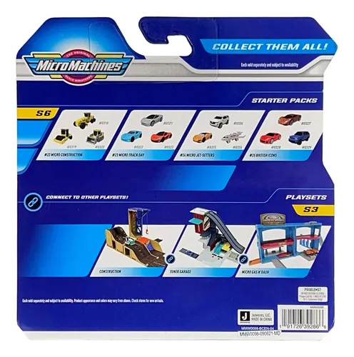 Pacote Inicial Micro Machines 2021 Series 6 #23 Micro Track