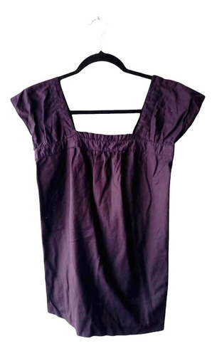 Blusa Morada De Maternidad Gap Talla Xs