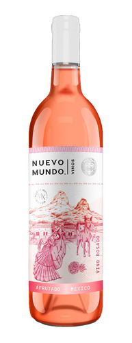 Vino Rosado Afrutado Y Dulce Nuevo Mundo Blend 750ml