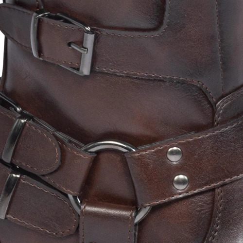 Bota Vaquera Texana Larga Tacon Mujer Tierra Bendita 1146703