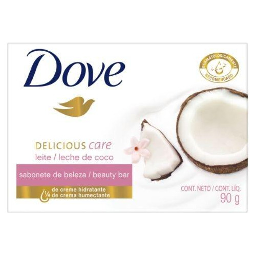 Jabón Dove Leche De Coco 90g