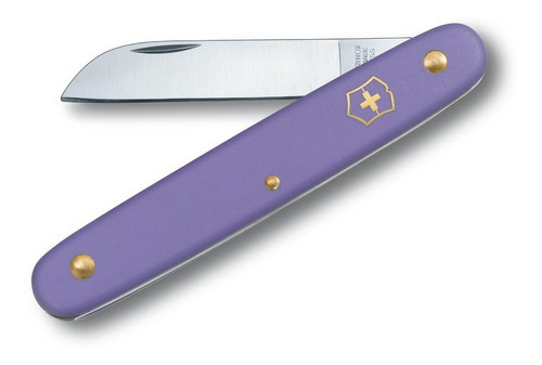 Cortaplumas Victorinox Navaja Jardinería Para Flores 9,5cm Color Violeta