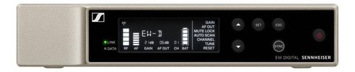Microfone Sem Fio Sennheiser Ewd 835 S Set Qi6 Digital C/ Cor Preto