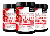 Comprar Pack 03 Pomos - Colageno 500 Gramos Con Stevia(sabor Cereza) Sabor Cereza