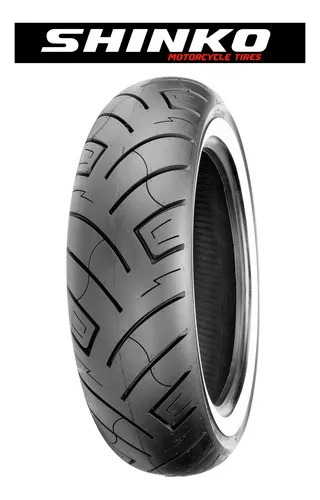 Llanta Shinko 130/80b17 Sr777 Cara Blanca 65h Tl Heavy Duty