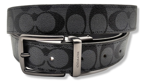 Cinturon Coach Doble Vista Reversible Clasico Unisex